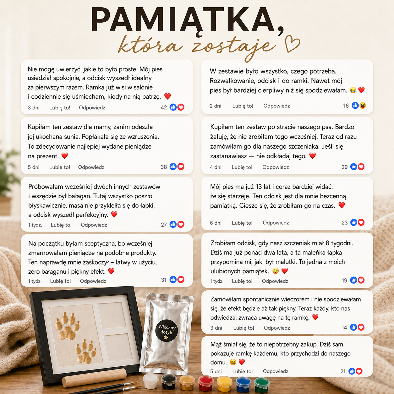WiecznyDotyk™ Odcisk Łapki