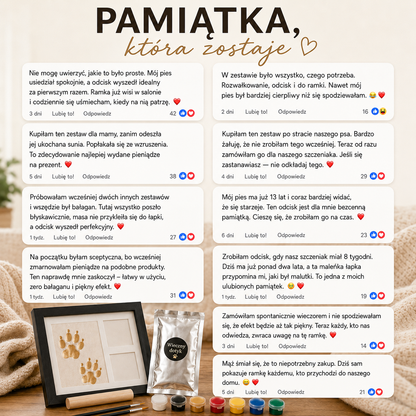 WiecznyDotyk™ Odcisk Łapki